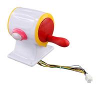 Zwfjcmsa 12V Fishing Hand Cranked Handle Joystick Catch Hunt Button Controller for Video Game Machine