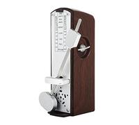Zwfjcmsa Musical Instrument Rhythm Metronome for Universal Piano Guitar Violin Musical Deep Wood Color