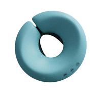 Zwfjcmsa Soft Massage Pillow Face Relax Memory Foam Relax Headrest Beauty Salon Face Cushion for SPA U Shape Pad Face Pillow Blue