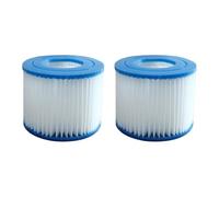 ZWFYJEWU Replacement Swimming Pool Filter Fit Type VI Pool Filter,Compatible For Flowclear,Size VI Filter Cartridge Lay-Z-Spa,Compatible For Intex,Filter(2 pcs)