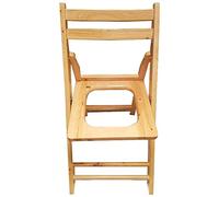 zwhw Portable Toilet Chair For Adults, Toilet Chair For Elderly And Disabled, Solid Wood Commode Chair, Movable Toilet Foldable Commode Stool, Yoni Steam Seat,Kashiwagi, Enhancing Comfort