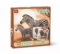 Zwierzęta dzikie gra pamięciowa 84238 COLLECTA
