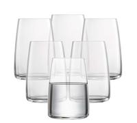 Zwiesel Glas Sensa Universal Tumbler (Set of 6), Versatile Drinking Glasses, Dishwasher-Safe Tritan Crystal Glasses, Made in Germany (17 Ounce)