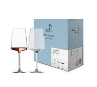 Zwiesel Glas Wine Glass Fruity & Fine Vivid Senses (Set of 2), Filigree Wine Glasses, Dishwasher Safe Tritan Crystal Glasses, Made in Germany (Item No. 122427)
