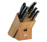 Zwilling 1001385 J. A. Henckels Pollux 7-Piece Block Set, Steel, Black, 28.0 cm*114.5 cm*11.0 cm