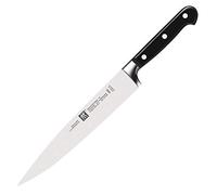 ZWILLING 1001464 Slicing Knife, Blade length: 20 cm, Large blade, Special stainless steel/Plastic handle, Professional S, Silver/Black