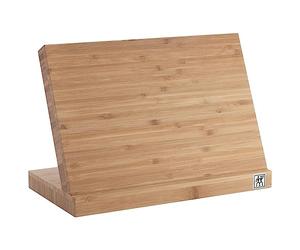 Zwilling 1002234 Magnetic Knife Block for Complete Knife Sets, Bamboo, 16.5 x 30 x 20.8 cm, Wood