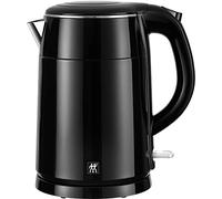 Zwilling 1009470 Kettle, 1.2 Litres, 1,550-1,850 Watt, Stainless Steel/Plastic, Black