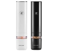 Zwilling Enfinigy 2 Piece Electric Spice Mill Set, Black & White