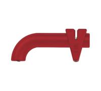 ZWILLING 1031077 TWINSHARP Knife Sharpener, Ceramic Discs, Easy & Safe Handling, Red, Plastic