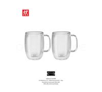 ZWILLING - 2 Pcs, Milk Glasses Set / Mug, Transparent - Retailer
