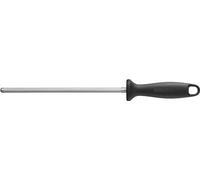 ZWILLING 32576-231-0 Sharpening Steel, Synthetic Handle, Black, 23 cm | Realigns bent blades and restores sharpness quickly on kitchen knives for safe, efficient food preparation.