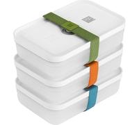 ZWILLING 36801-322-0 Vakuum Lunchboxset Taille L Flach 6-teilig aus Plastic