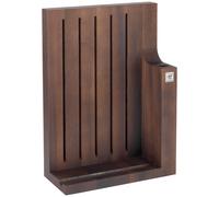 ZWILLING 5 slot brown Knife block empty