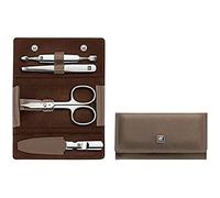 Zwilling Classic Inox Neat's Leather Case, Fango, 4 Pc 500 g
