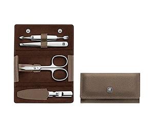 Zwilling Classic Inox Neat's Leather Case, Fango, 4 Pc 500 g