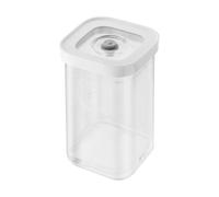 ZWILLING FRESH & SAVE CUBE Box, size 2S, modular & stackable container, airtight & vacuumable storage, dishwasher friendly, transparent