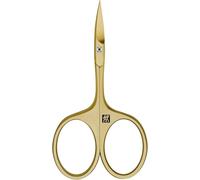 ZWILLING Cuticle Scissors (for Fine Cutting of Cuticles and Skin Remnants, Safe Nail Care, Sharp Edge) Premium, Gold, 95 mm