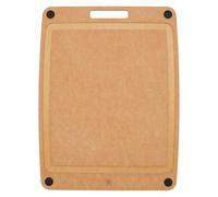 ZWILLING Cutting Boards Plant Fiber Cutting board 14x11.25 natural with juice grooves and silicone feet