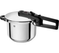ZWILLING EcoQuick II Pressure Cooker/Steam Pressure Top, Diameter 22 cm, 6 L, for All Hobs Including Induction, 18/10 Stainless Steel, Silver