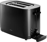 Zwilling Enfinigy 2 Short Slots Toaster with Bun Warmer, Black