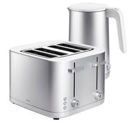Zwilling Enfinigy 4 Short Slot Silver Kettle & Toaster