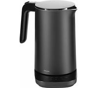 ZWILLING ENFINIGY Pro Kettle with Temperature Setting, Stainless Steel Limescale Filter & Warming Function, 1850 Watt, 1.5 Litres, Black