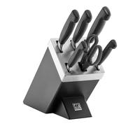 ZWILLING Four Star 7-pcs, Knife block set, black