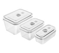 NONAME 1007719 Lot de 3 boîtes de conservation sous vide Zwilling Fresh & Save,White,19 x 5 cm