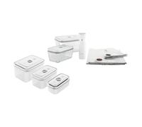 ZWILLING Fresh & Save 10 Piece Glass & Plastic Vacuum Starter Set S/M/L