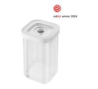 Zwilling FRESH & SAVE CUBE Box, size 2S, modular & stackable container, airtight & vacuumable storage, dishwasher friendly, transparent