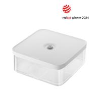 Zwilling FRESH & SAVE CUBE Box, size L, modular & stackable container, airtight & vacuumable storage, dishwasher friendly, transparent