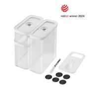 ZWILLING Fresh & Save CUBE CUBE Set, M / 5-pcs, transparent-white