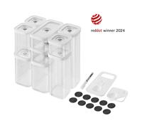 ZWILLING Fresh & Save CUBE CUBE Set, S/M / 12-pcs, transparent-white