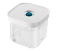 ZWILLING Fresh & Save Cube La Mer Box, Size S, Modular & Stackable Storage Jar, Airtight & Vacuum Storage, Dishwasher Safe, Transparent La Mer