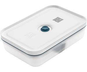 ZWILLING Fresh & Save Vacuum Lunch Box, L Flat, Plastic, Semitransparent-La Mer