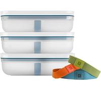 ZWILLING Fresh & Save Vacuum Lunch Box Set, Large, 3 Pieces, Plastic, La Mer