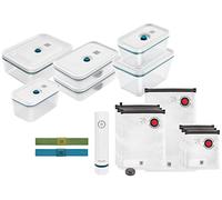 ZWILLING Fresh & Save Vacuum Starter Set, Glass, M/L, 16-pcs, La Mer