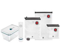 ZWILLING Fresh & Save Vakuum Starterset für Lebensmittel, Glas, 7-teilig, Pumpe,