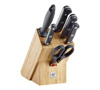 ZWILLING Gourmet 7-pcs, Knife block set, natural