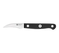 ZWILLING Gourmet Paring Knife, 6 cm, Special Stainless Steel, Ergonomic Plastic Handle, Black - Made in Germany