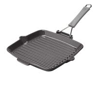 Zwilling Grill Plan Square Grizzle Cast Iron Induction Suitable Grey 40200-240