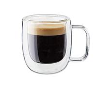 ZWILLING J.A. Henckels 39500-096 Espresso Mug Set, Glass, White
