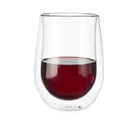ZWILLING J.A. Henckels 39500-213 Double-Wall Red Wine Glass Set, 12 fl. oz