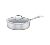 ZWILLING J.A. Henckels Spirit Ceramic Nonstick Saute Pan, 3-qt, Stainless Steel
