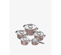 Zwilling J.A Henckels Zwilling J.A Henckels Pure Rose Five-Piece Stainless-Steel Pot Set Pink