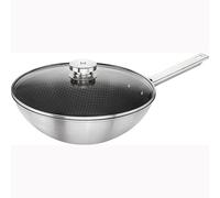 ZWILLING Joy Plus 12-inch Stainless Steel Nonstick Wok with Lid