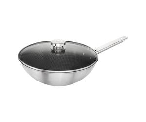 ZWILLING Joy Plus 30 cm 18/10 Stainless Steel Wok