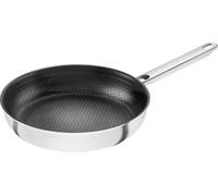 Zwilling Joy Plus Frying Pan 24 cm, Non-Stick Anti-Scratch with Protective Grill, Suitable for All Hobs, Induction Friendly, Dishwasher Safe, Black