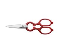 ZWILLING Multi-Purpose Scissors, Universal scissors, Length: 20 cm, Stainless Special Steel, Silver/Red, Kitchen utensil, Silver / Red, 90 mm